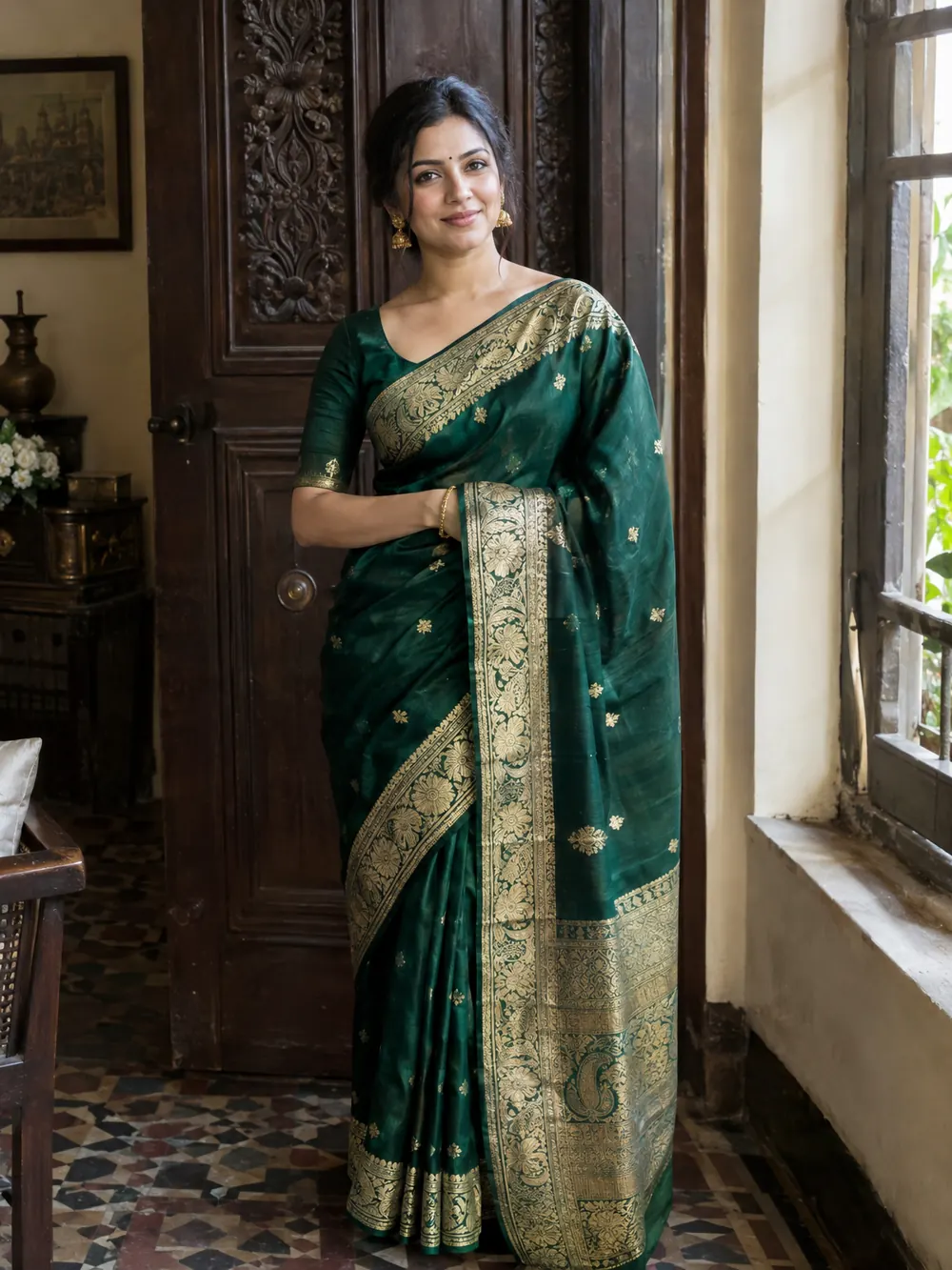 Banarasi silk saree